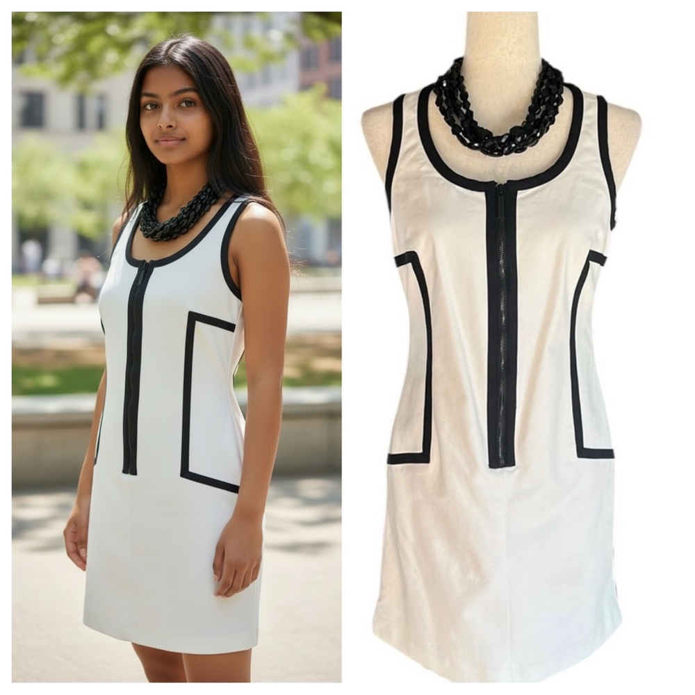 Michael Michael Kors zip Front bodycon dress